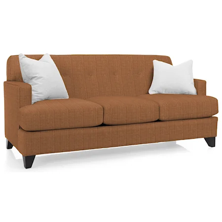 Sofa with Casual Mid Century Look